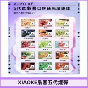 梟客五代煙彈|XIAOKE可替換式電子煙|通用Relx6代|ILIA五代主機